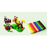 Faber-Castell Plastelin Eberhard Faber Colori, 10 kosov | Shoptok.si