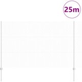  Heksagonalna ograda s stubom 25 x 1,5 m Pocinčani čelik Srebrna | shoptok.hr