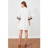 Trendyol White Embroidery and Tassel Detailed Dress | shoptok.hr