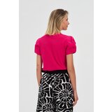 Marisse Fuchsia Blouse With Puffed Sleeves | Eponuda.ba
