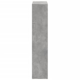 Sobna pregrada / regal za knjige sivi 69,5x29x137,5 cm drveni | Eponuda.ba