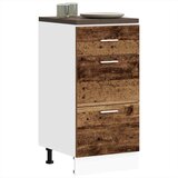 vidaXL Spodnja omarica Old Wood 40x46x81,5 cm Inženirski les Cene