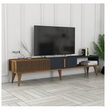 Hanah home Stalak za televizor, Milan Alt - Walnut, Anthracite | shoptok.hr