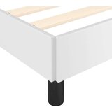  Okvir Za krevet s uzglavljem bijeli 100x200 cm od umjetne kože | shoptok.hr