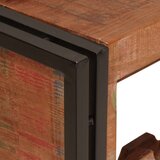  Stalak za vino Smeđa 100 x 45 x 33 cm Čvrsto reciklirano drvo | shoptok.hr