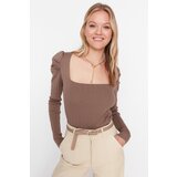 Trendyol Ženski džemper Basic siva | braon | krem | ePonuda.com