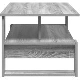  Kava Stol Siva Sonoma 90 x 50 x 40 cm Konstruirano drvo | shoptok.hr