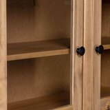 Panama Visoka omara 93x40,5x180 cm trdna borovina Range | Shoptok.si