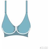 Carriwell Grudnjak za trudnice i dojilje GelWire bez žica bijeli, XL | shoptok.hr
