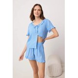 TRENDYOLMILLA ženski set pidžama Thmss26Pt00184, plava-plava | Eponuda.com