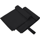  Sportski Ručnici 2 pcs Crna 50 x 30 cm Poliester i poliamid | shoptok.hr