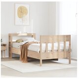 vidaXL Okvir kreveta bez madraca 90 x 190 cm od masivne borovine | shoptok.hr