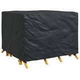  Pokrov za namještaj Crna 125 x 125 x 74 cm 210D Oxford tkanina | Eponuda.com