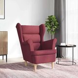  Fotelj Wine Red 74x84x100 cm Tkanina, (21749740) | Shoptok.si