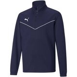 Puma Flis Teamrise 1/4 Zip Top Jr Modra Cene