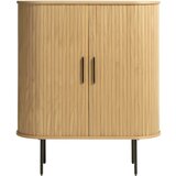 Unique Furniture Ormarić u dekoru hrasta u prirodnoj boji 100x118 cm Nola - Cijene