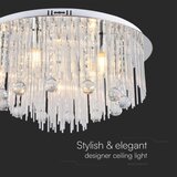  Plafonsko svetlo 9xE14/40W/230V, prečnik 60 cm | Eponuda.com
