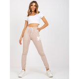 RELEVANCE Sweatpants-RV-DR-7859.02P-beige | Shoptok.si