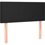  s oprugama i madracem crni 100x200 cm od umjetne kože | shoptok.hr