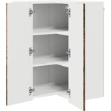  Zidni kutni ormar PORTO Staro drvo 57 x 57 x 80 cm | Eponuda.ba