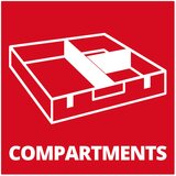 Einhell Set plastičnih pregrada, za kofer sa pregradama - (4540012) | ePonuda.com