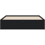  Okvir za krevet s ladicama crni 140x190 cm konstruirano drvo | Eponuda.com