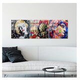 WALLXPERT dekorativna slika od kaljenog stakla apst (uv 857) 50 x 50cm, 3 dela | ePonuda.com