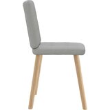  Jedilni stoli 6 kosov Cloud Grey Fabric, (21822656) | Shoptok.si