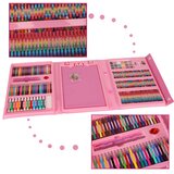  set za slikanje u koferu 208 elemenata rozi | shoptok.hr