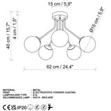 Opviq Orıon 13960 crni luster | ePonuda.com