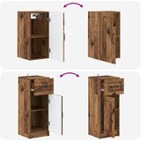  Set kupaonskih ormara od 4 dijela UTRECHT Staro drvo | shoptok.hr
