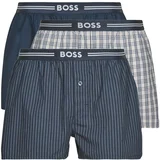 Boss Spodnje hlače 3P Woven Boxer Večbarvna