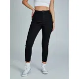 Cotton On Jeans hlače 2053039 Črna Skinny Fit