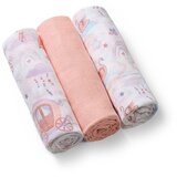 BabyOno Super Soft Peach plenice iz blaga Peach 70x70 cm 3 kos Cene