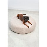 MiaCara bež bouclé podloga za pse ø 70 cm senso pouffe greige s/m | Shoptok.si