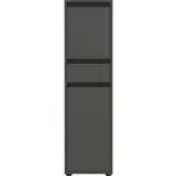 Germania Antracitno siva visoka/ozka kopalniška omarica 33x121 cm Lemont –