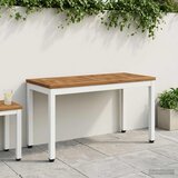  Vrtna klupa 80,5 x 35 x 45 cm Čvrsto drvo akacije Pravokutni | shoptok.hr