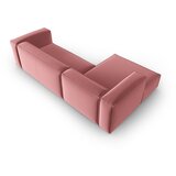 Cosmopolitan Design Ružičasta baršunasti kutna garnitura Mackay – | shoptok.hr
