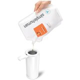 simplehuman Bijeli metalni automatski dozator sapuna 414 ml – | shoptok.hr