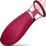SuperLove Clitoral Sucking & Licking Tongue Vibrator Red Cene