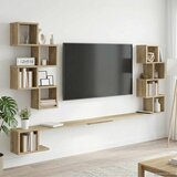 Polica za TV na zidu Hrast sonoma 180 x 15 x 94 cm | shoptok.hr