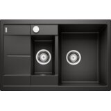 Blanco sudoper METRA 6 S Compact SILGRANIT CRNA, s dalj. upr. | shoptok.hr