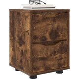  Posteljne mize s predalom 2 pcs Dimljeni oreh 30,5 x 30 x 43 cm, (5000091741) | Shoptok.si