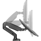 Icybox 1-struki Stolni nosač za monitor 25,4 cm (10) - 68,6 cm (27) Podesiv po visini, Mogučnost savijana, Mogučnost okretanja ICY BO | Eponuda.ba