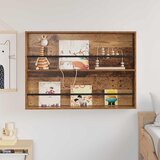  Polica za časopise s policom Zidne Staro drvo 100 x 12 x 70 cm | shoptok.hr