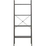  Samostojeće police s 4 razine crne 56 x 35 x 140 cm | shoptok.hr