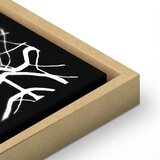  Slika - Negative Map: Porto (1 Part) Vertical 40x60 U prirodnom drvenom okviru | shoptok.hr