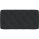 Jastuk za uzglavlje crni 100 cm baršunasti | Eponuda.com