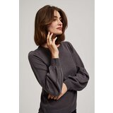 Marisse Sweater With Puffed Sleeves And Metallic Thread | Shoptok.si