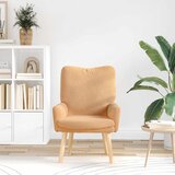  Fotelja Bež 63 x 67 x 94 cm Poliester i šperploča | shoptok.hr